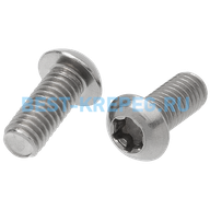 Винт с полукруглой головкой, шлиц TORX ИСО 7380-1 А2 M 5X5/5 <span class="highlight">TX25</span>