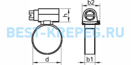 DIN 3017 ТИП A