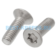 Винт с потайной головкой, шлиц TORX ИСО 14581 [ДИН 965] А2 M 1,6X2 <span class="highlight">TX5</span>