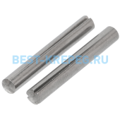 1471 DIN Штифты конические с тремя насечками по всей длине DIN 1471 рис.1