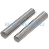 1 DIN Штифты конические с полем допуска h10 DIN 1 рис.1