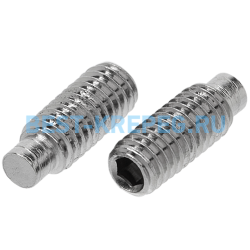 4028 ISO [915 DIN] Винты установочные с цапфой и внутренним шестигранником