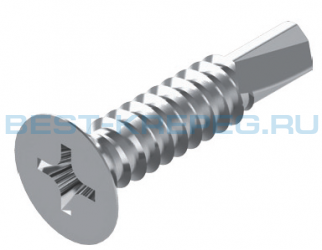 Винты самонарезающие сверлоконечные, форма О DIN 7504 O H A2