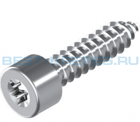 Винты самонарезающие с цилиндрической головкой ART 9051 TX A2 A4