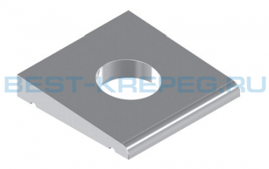 Косые квадратные шайбы с внешним краном DIN 434 A2 A4
