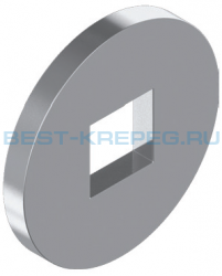 Шайбы для деревянных конструкций с квадратным отверстием DIN 440 V A2 A4