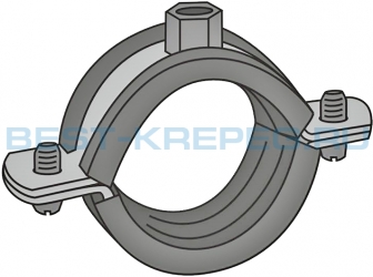 Хомуты для труб RSK-E, сталь А4
