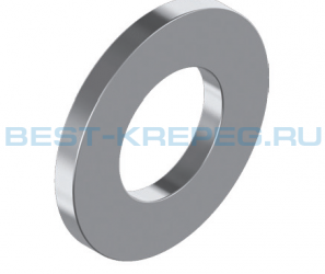 Плоские шайбы без фаски DIN 125 A2 A4