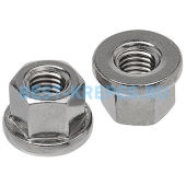 6331 DIN Гайки шестигранные высокие с фланцем [m≈1,5d] DIN 6331 рис.1