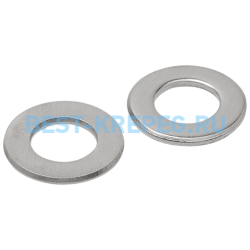 7089 ISO Шайбы плоские без фаски классом 200HV [или 300HV] ISO 7089 рис.1