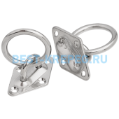 8265 ART Скобы стационарные с ромбовидным основанием и кольцом ART 8265 рис.1