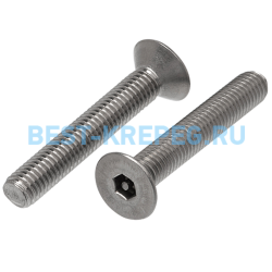 9113 ART Винты антивандальные с потайной головкой со шлицем HEX-PIN ART 9113 рис.1