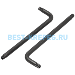 9128 ART Ключи Г-образные для антивандальных винтов со звездообразным шлицем TX-PIN ART 9128 рис.1