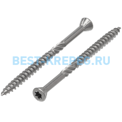 9242 ART Шурупы террасные самосверлящие [с режущей кромкой] с потайной самозенкующей головкой 60° со звездообразным шлицем, резьба с расширительной фр ART 9242 рис.1