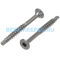 9244 ART Шурупы террасные самосверлящие с потайной самозенкующейся головкой со звездообразным шлицем