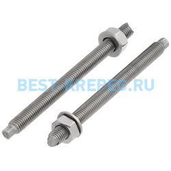 9350 ART [ASK] Шпильки анкерные резьбовые с гайкой и шайбой ART 9350 рис.1