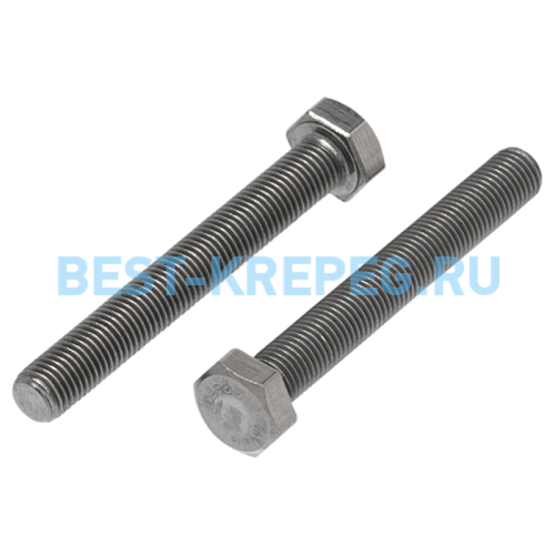 961 DIN Болты с шестигранной головкой и полной резьбой с мелким шагом ...